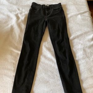 Madewell road tripper black jeans